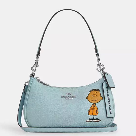 Coach Handbags - NWT Coach! Coach X Peanuts Teri Shoulder Bag With Franklin